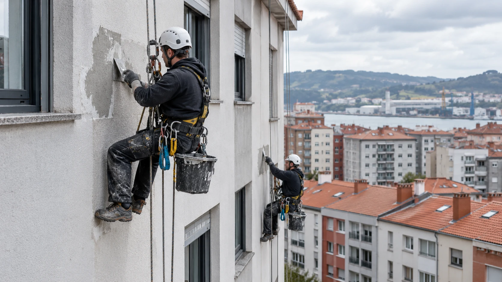 Trabajos verticales en Avilés